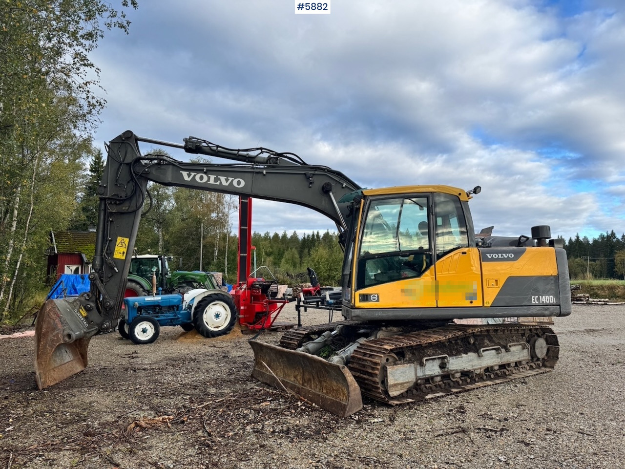 2013 Volvo EC140DL Crawler Excavator w/ Cleaning Bucket. - Excavadora: foto 1 2013 Volvo EC140DL Crawler Excavator w/ Cleaning Bucket. - Excavadora: foto 1