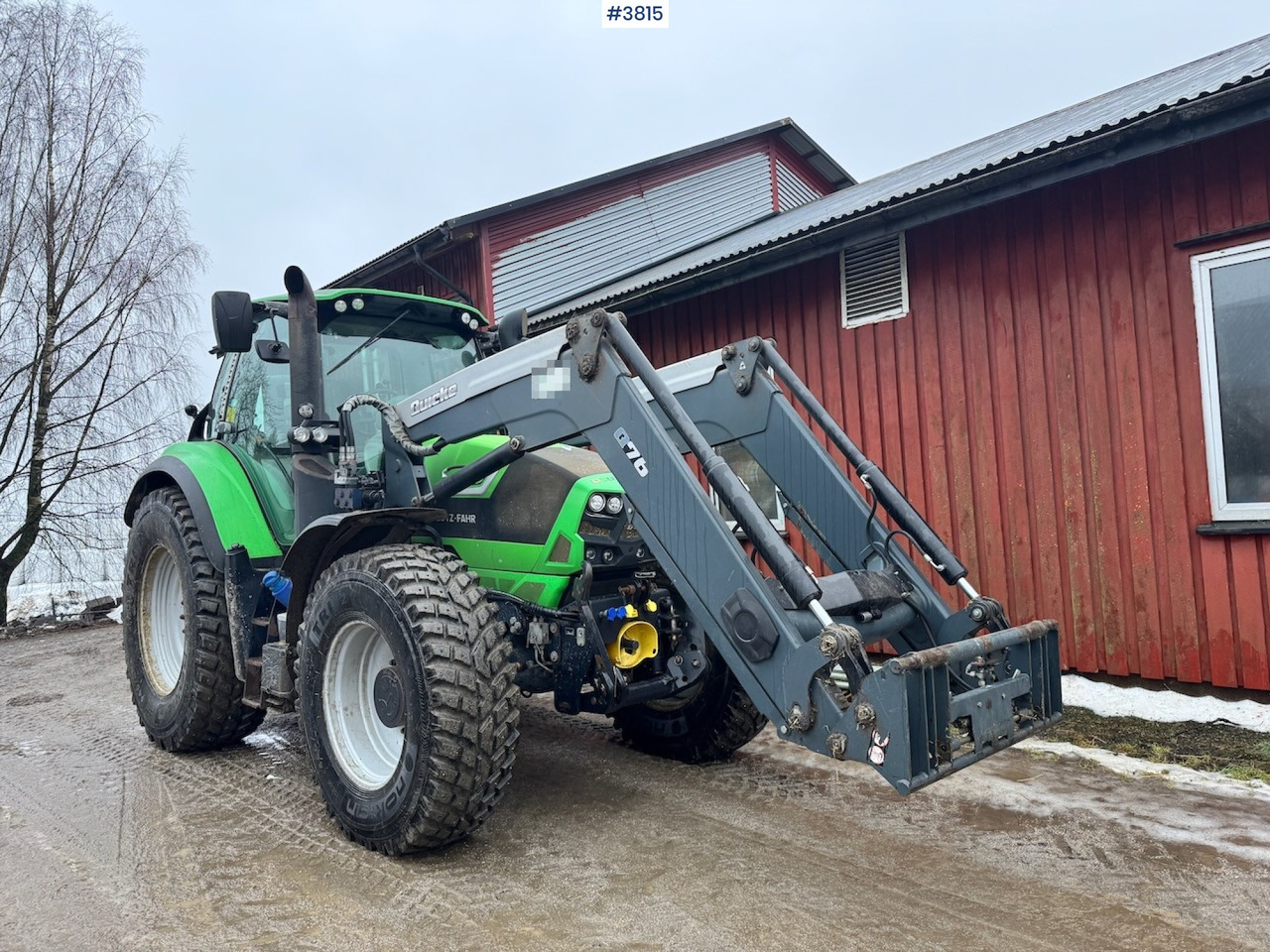 2015 Deutz-fahr 6190 Agrotron w/ Front loader, Front PTO and 2 sets of tires. - Tractor: foto 2 2015 Deutz-fahr 6190 Agrotron w/ Front loader, Front PTO and 2 sets of tires. - Tractor: foto 2