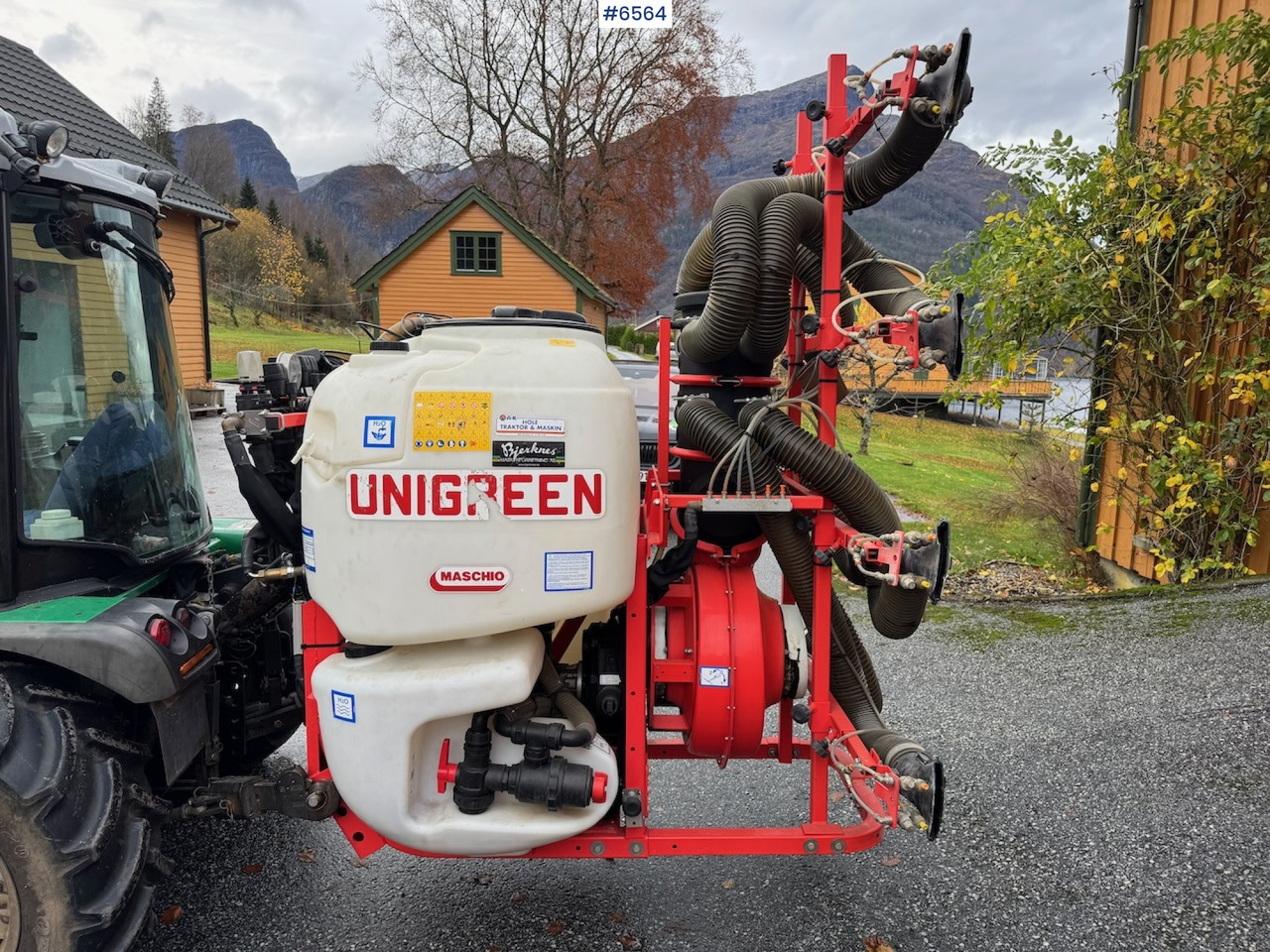 2015 Mascio Turboteuton Unigreen 600 liter Tåkesprøyte. - Pulverizador: foto 1 2015 Mascio Turboteuton Unigreen 600 liter Tåkesprøyte. - Pulverizador: foto 1