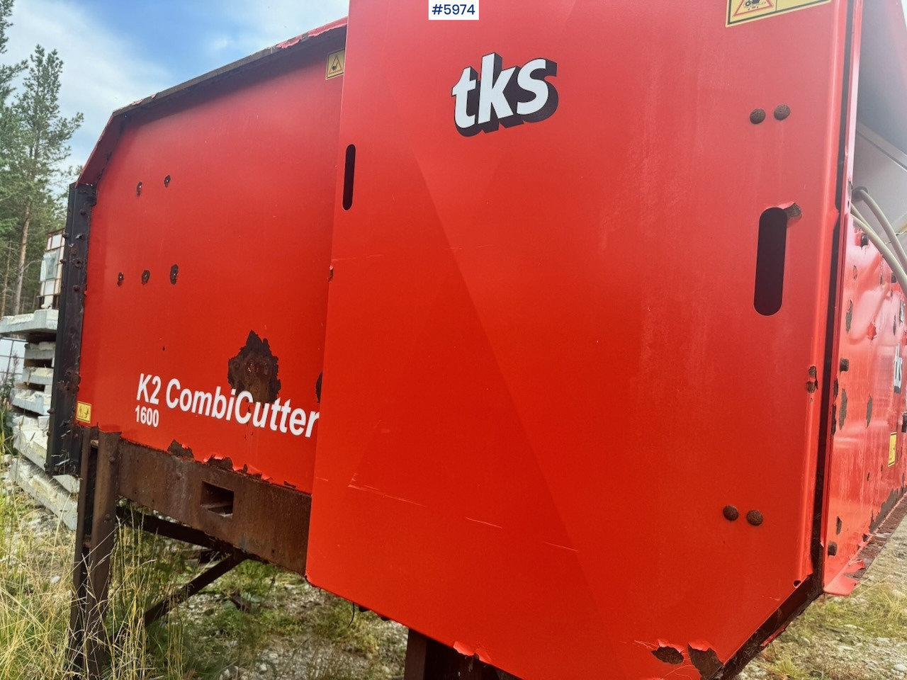 2015 TKS K2 Combi Cutter - Maquinaria de henificación: foto 4 2015 TKS K2 Combi Cutter - Maquinaria de henificación: foto 4