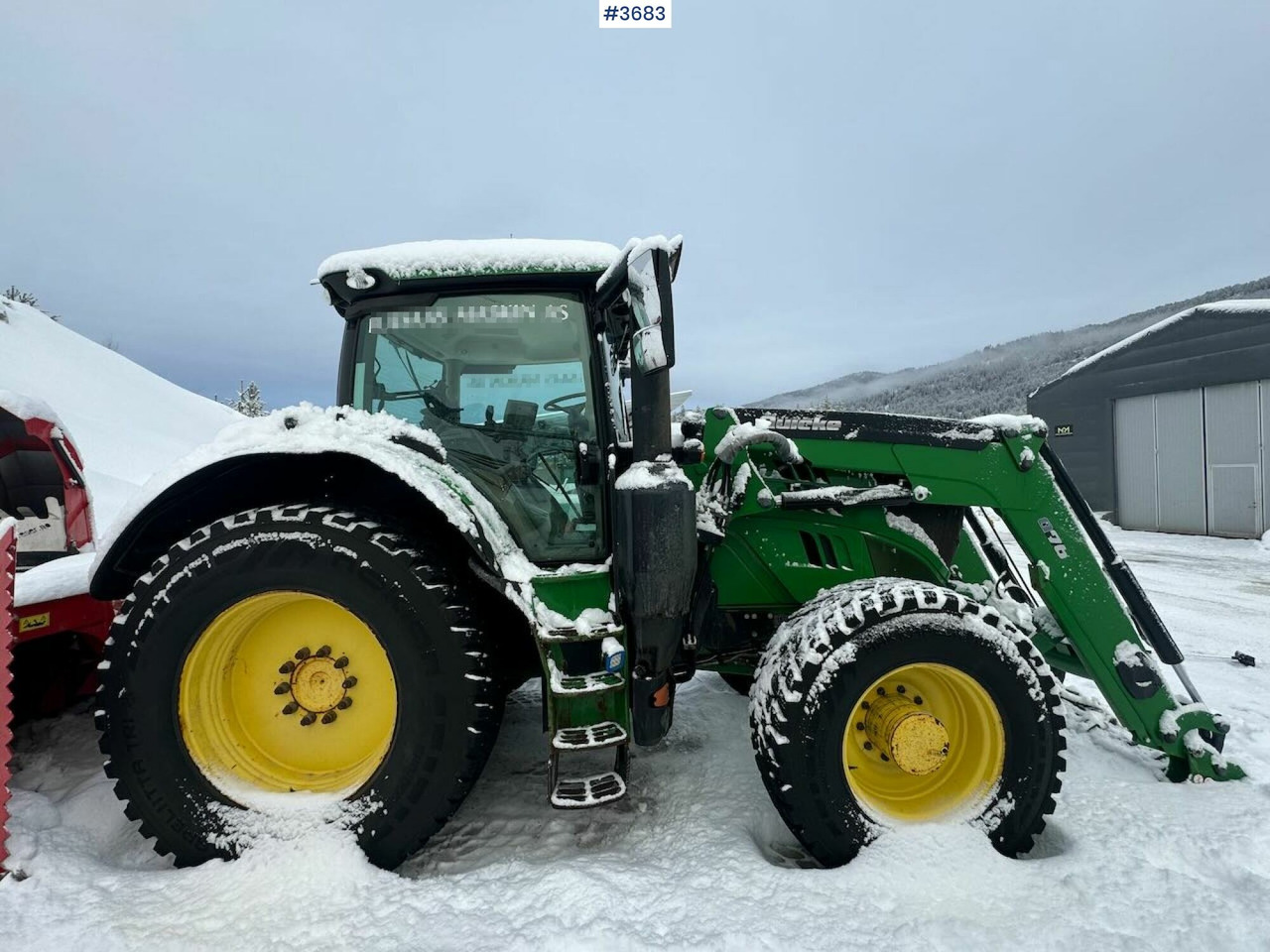 2016 John Deere 6175R 4x4 w/ front loader - Tractor: foto 2 2016 John Deere 6175R 4x4 w/ front loader - Tractor: foto 2