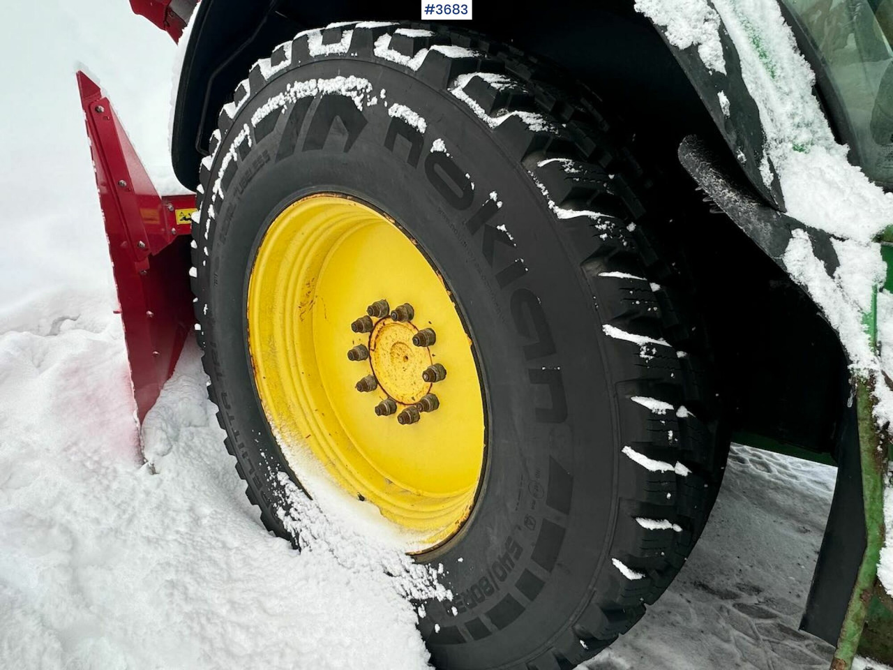 Tractor 2016 John Deere 6175R 4x4 w/ front loader: foto 16