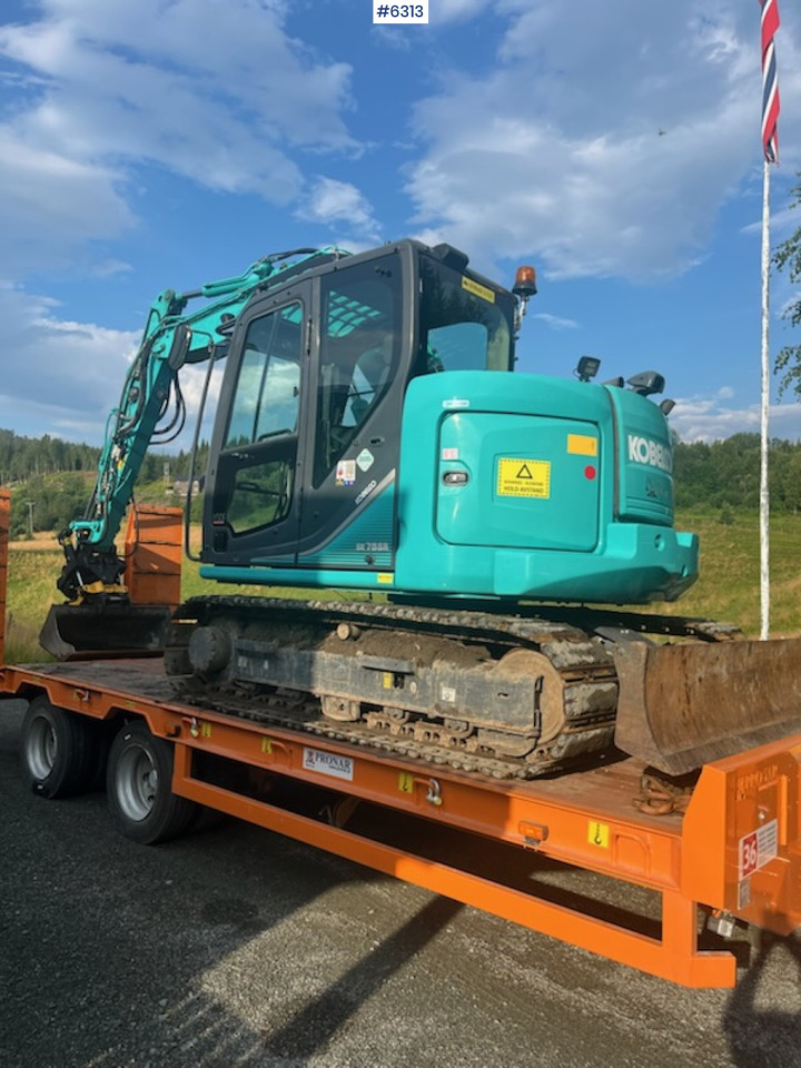 2017 Kobelco SK75SR-3E w/Rotortilt, sanding bucket and narrow bucket. Comes with new certification! - Excavadora: foto 4 2017 Kobelco SK75SR-3E w/Rotortilt, sanding bucket and narrow bucket. Comes with new certification! - Excavadora: foto 4