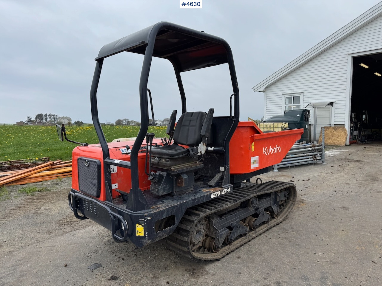 2017 Kubota KC250HR-4 - Dúmper de cadenas: foto 3 2017 Kubota KC250HR-4 - Dúmper de cadenas: foto 3