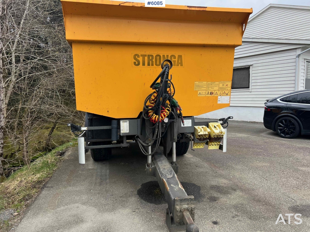 Remolque volquete agrícola 2019 2 axle Stronga DL1200 Dumper trailer: foto 8 Remolque volquete agrícola 2019 2 axle Stronga DL1200 Dumper trailer: foto 8