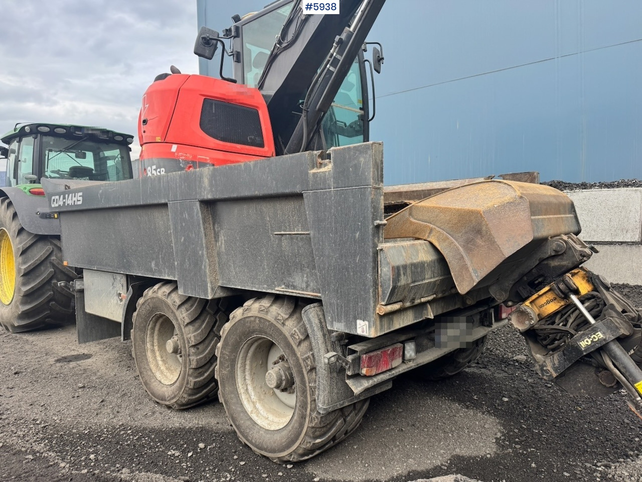 2019 Gigant 4-14 Dump Trailer. - Remolque volquete agrícola: foto 2 2019 Gigant 4-14 Dump Trailer. - Remolque volquete agrícola: foto 2