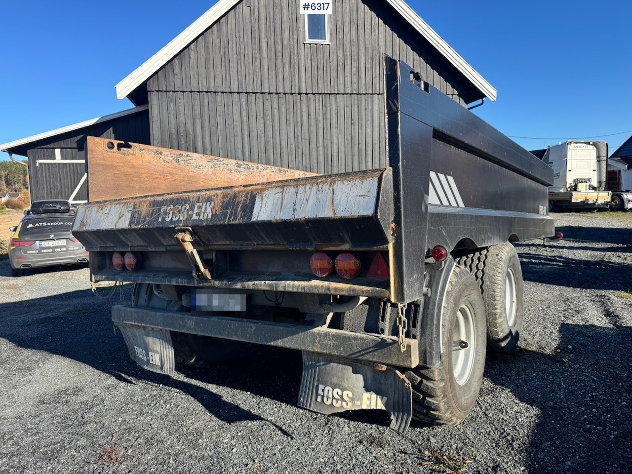 2020 Foss Eik Dumper Trailer. - Remolque volquete agrícola: foto 4 2020 Foss Eik Dumper Trailer. - Remolque volquete agrícola: foto 4