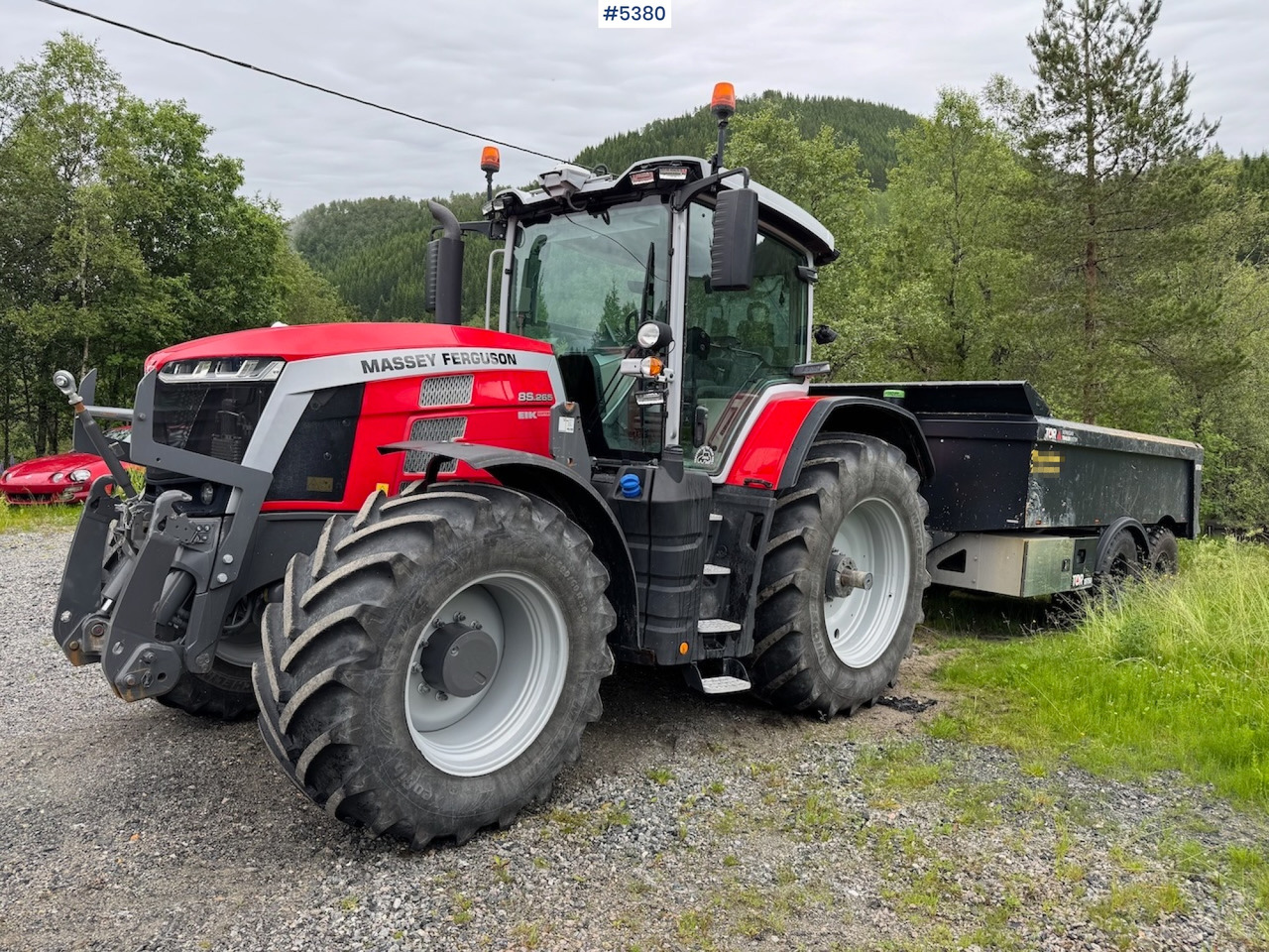 2021 Massey Ferguson 8S.265 w/ front hydraulics and front PTO. - Tractor: foto 3 2021 Massey Ferguson 8S.265 w/ front hydraulics and front PTO. - Tractor: foto 3