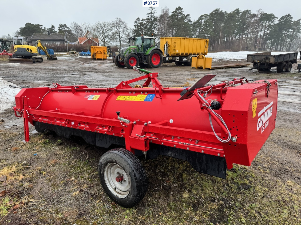 2022 Grimme KS3600 Rice crusher. - Desbrozadora de patatas: foto 2 2022 Grimme KS3600 Rice crusher. - Desbrozadora de patatas: foto 2