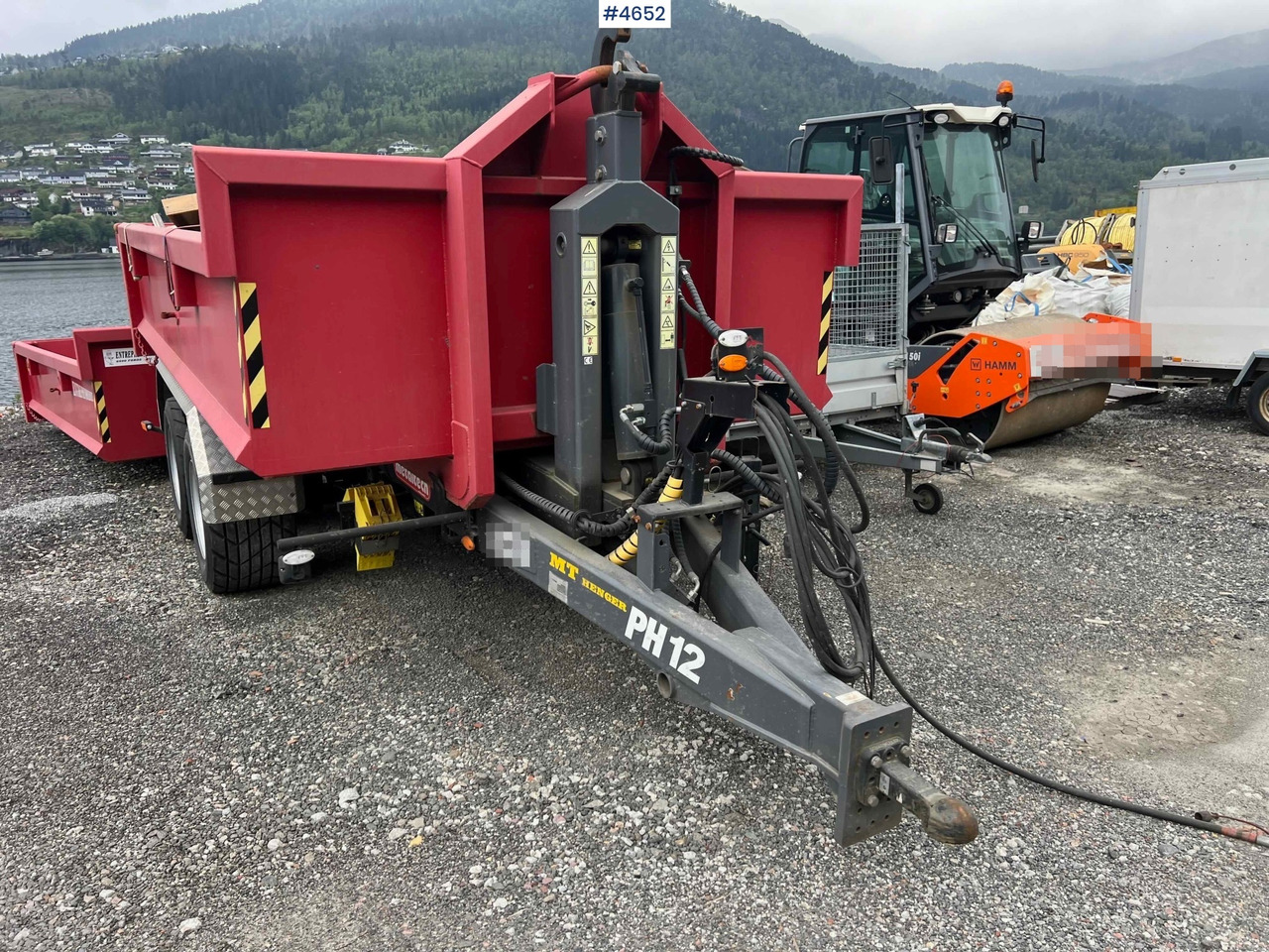 Leasing de  2022 Metaltech PH-12 hook trailer for tractor w/ 2 hook boxes 2022 Metaltech PH-12 hook trailer for tractor w/ 2 hook boxes: foto 9
