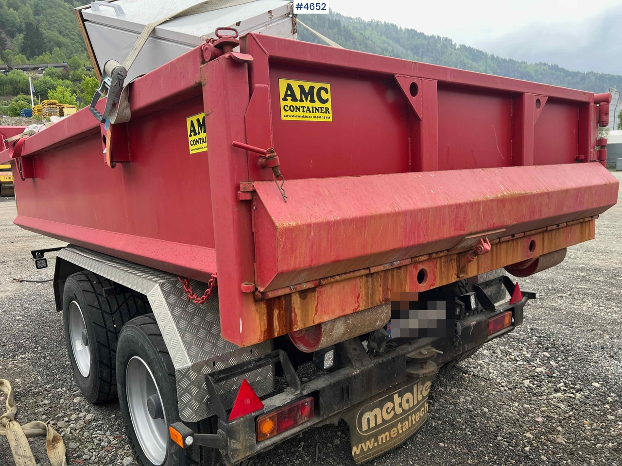 Leasing de  2022 Metaltech PH-12 hook trailer for tractor w/ 2 hook boxes 2022 Metaltech PH-12 hook trailer for tractor w/ 2 hook boxes: foto 24