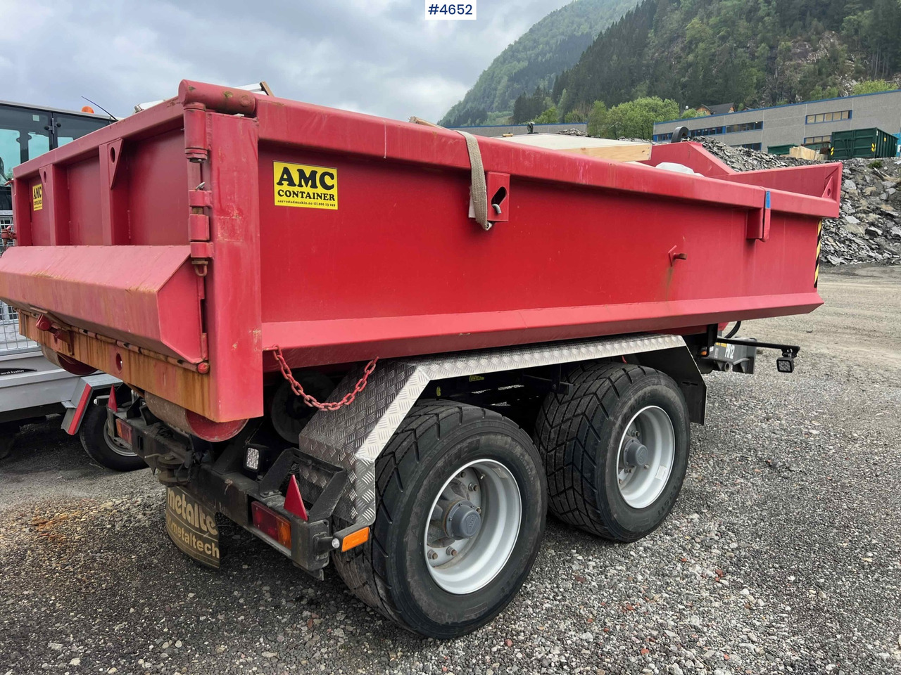 Leasing de  2022 Metaltech PH-12 hook trailer for tractor w/ 2 hook boxes 2022 Metaltech PH-12 hook trailer for tractor w/ 2 hook boxes: foto 23