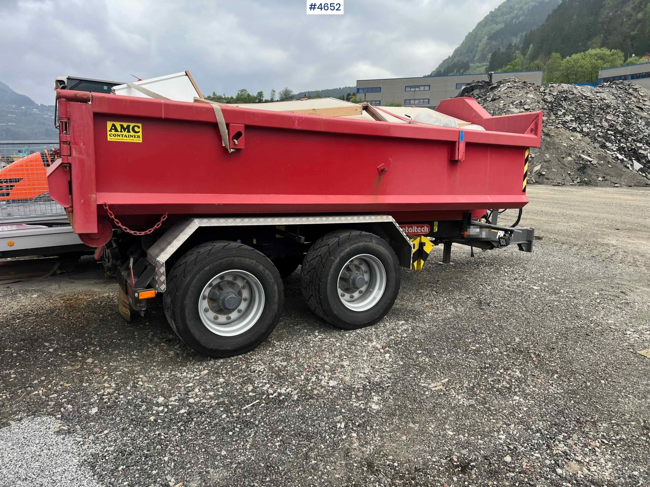 Leasing de  2022 Metaltech PH-12 hook trailer for tractor w/ 2 hook boxes 2022 Metaltech PH-12 hook trailer for tractor w/ 2 hook boxes: foto 20