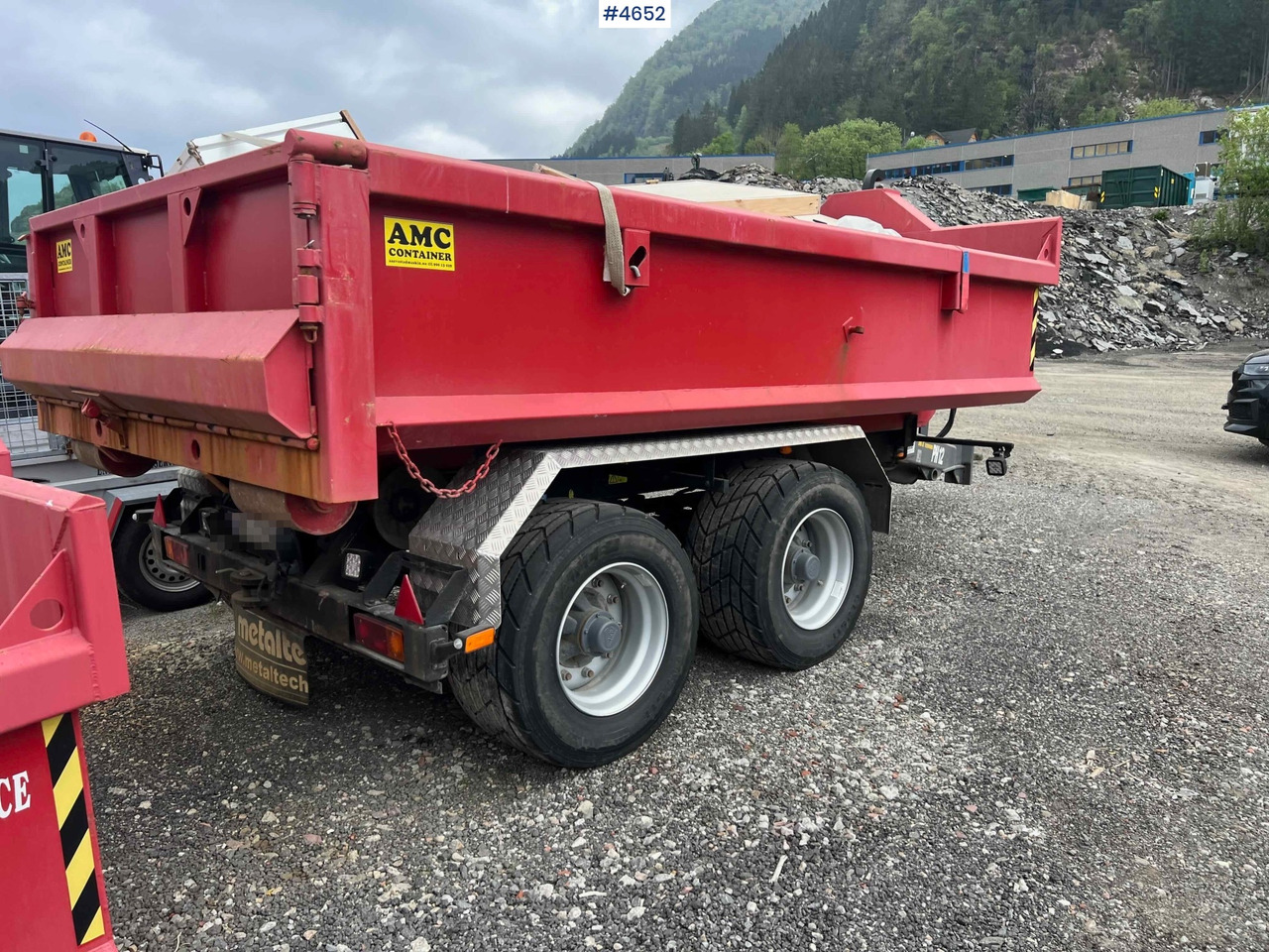 Leasing de  2022 Metaltech PH-12 hook trailer for tractor w/ 2 hook boxes 2022 Metaltech PH-12 hook trailer for tractor w/ 2 hook boxes: foto 22