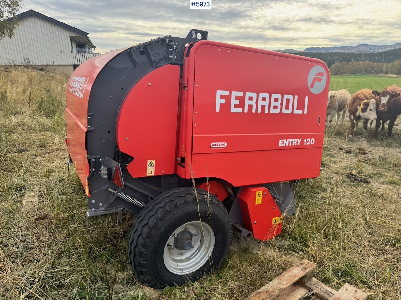 Approx. 2015 Feraboli Entry 120 Round Baler. 1,000 Bales! - Maquinaria de henificación: foto 2 Approx. 2015 Feraboli Entry 120 Round Baler. 1,000 Bales! - Maquinaria de henificación: foto 2