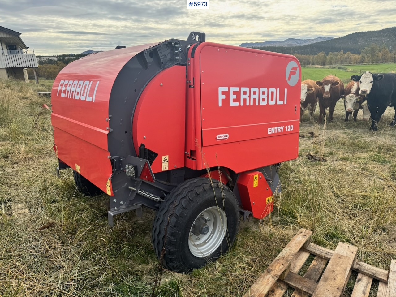 Approx. 2015 Feraboli Entry 120 Round Baler. 1,000 Bales! - Maquinaria de henificación: foto 1 Approx. 2015 Feraboli Entry 120 Round Baler. 1,000 Bales! - Maquinaria de henificación: foto 1