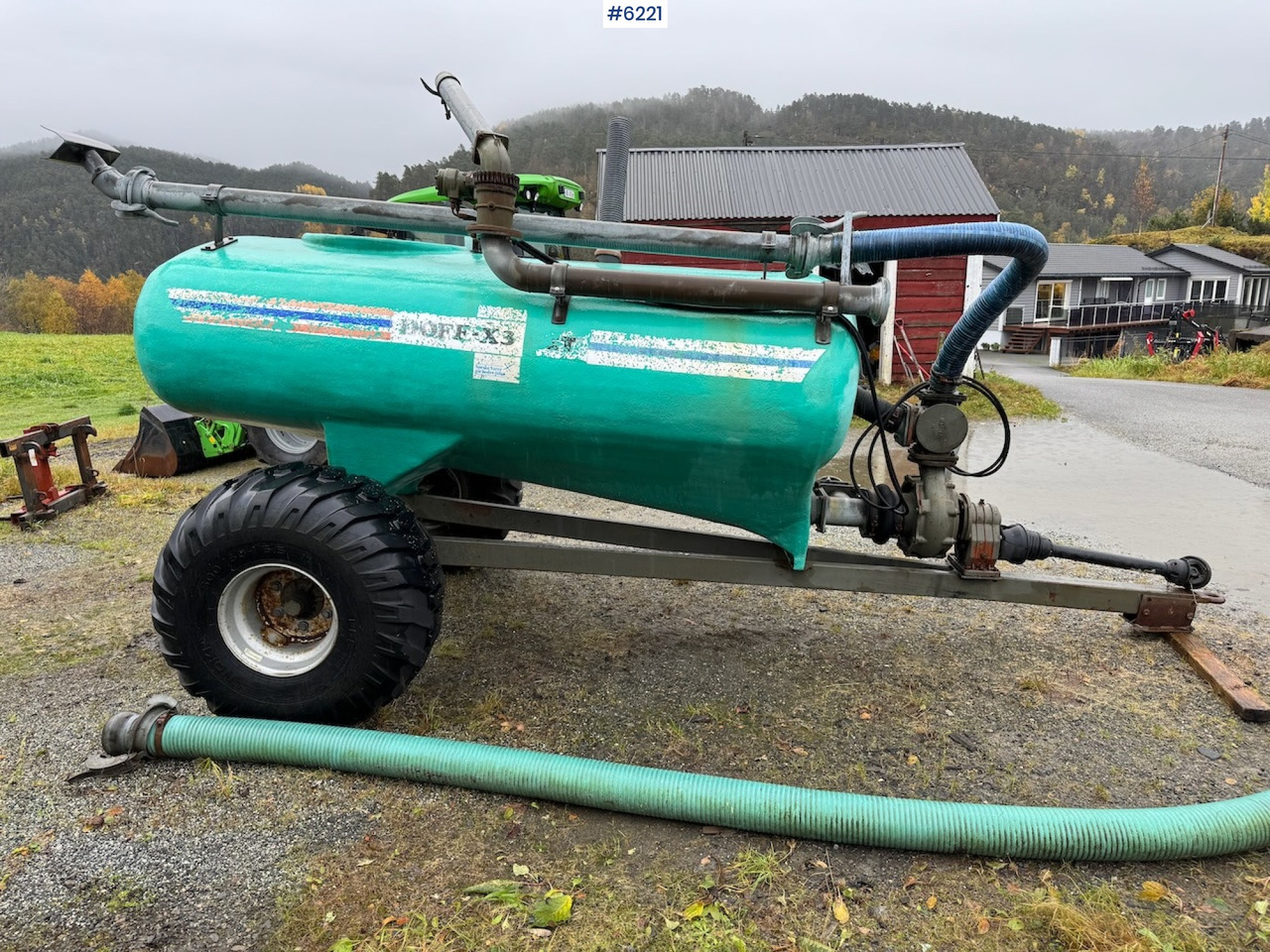 Doff X3 with high-pressure pump and cannon - Cuba de purín: foto 1 Doff X3 with high-pressure pump and cannon - Cuba de purín: foto 1