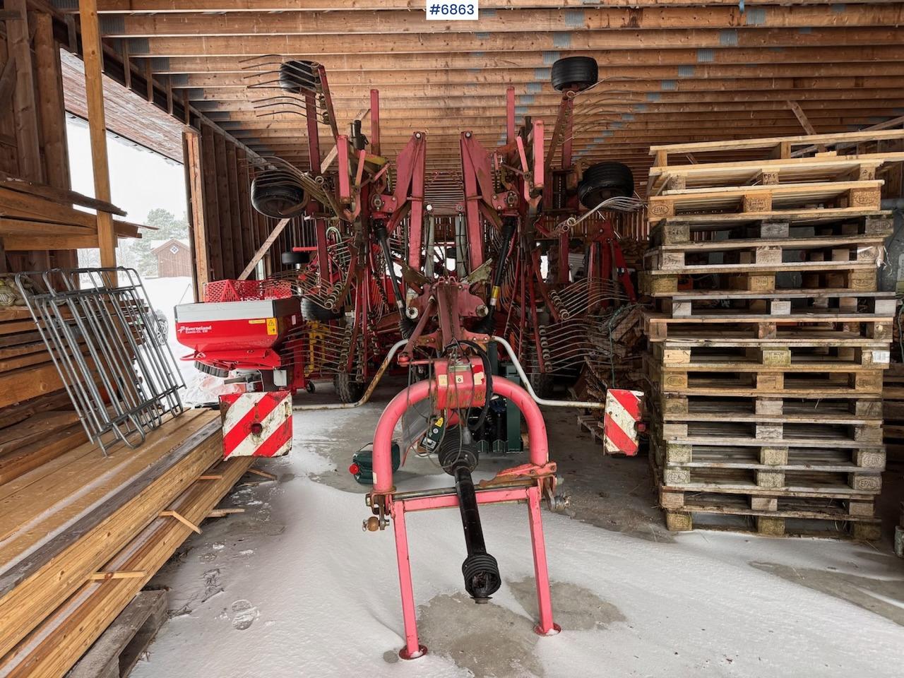 JF STOLL M800 Pro Collector Rake. - Maquinaria de henificación: foto 4 JF STOLL M800 Pro Collector Rake. - Maquinaria de henificación: foto 4