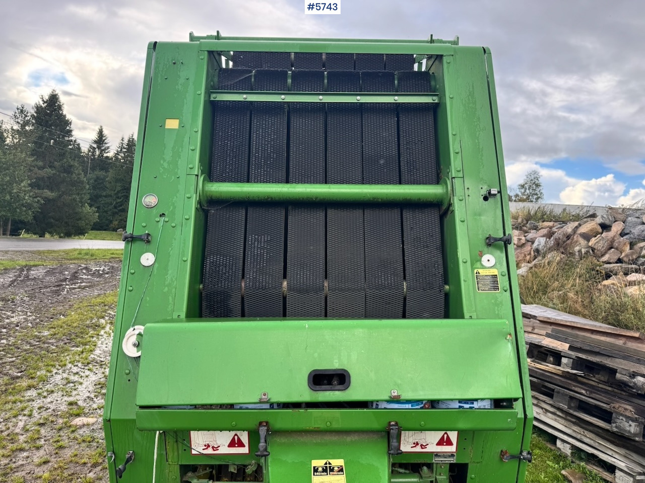 Maquinaria de henificación John Deere 550 Round Baler.: foto 9 Maquinaria de henificación John Deere 550 Round Baler.: foto 9