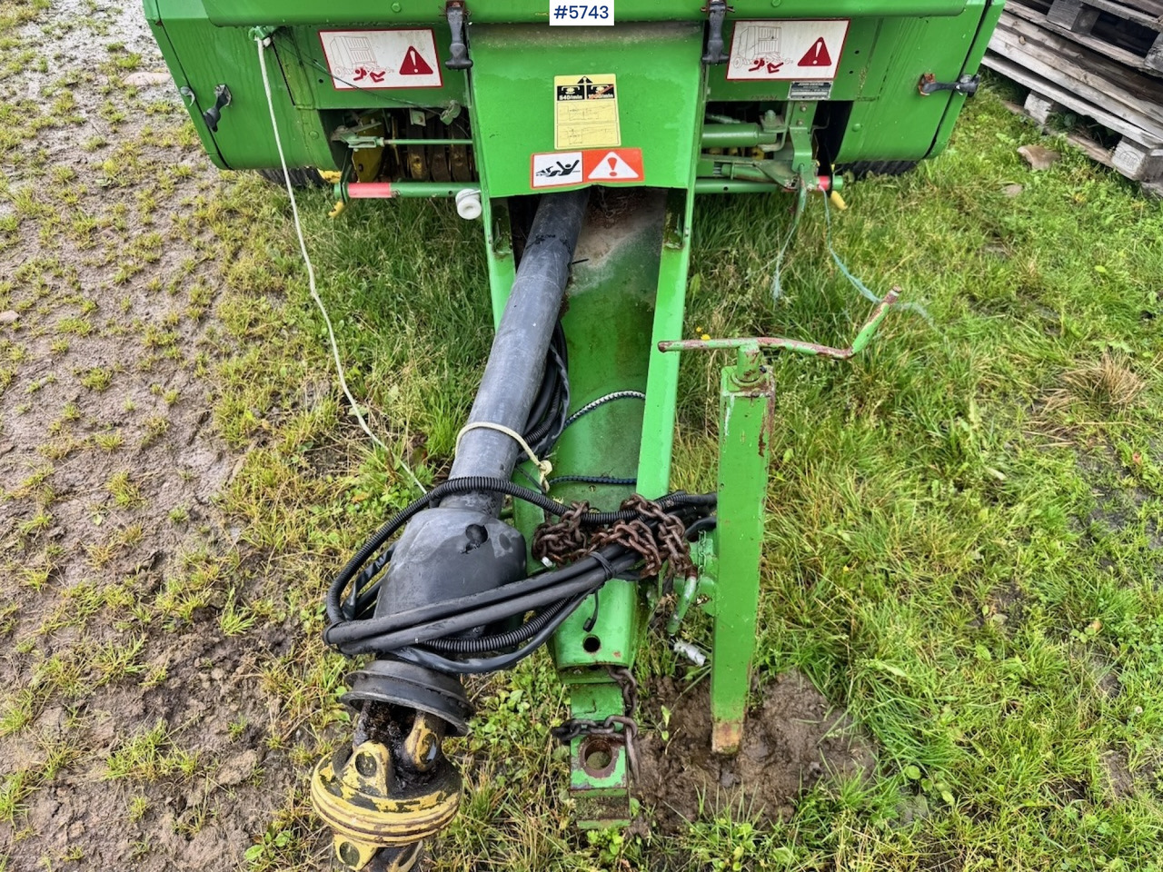 Maquinaria de henificación John Deere 550 Round Baler.: foto 19 Maquinaria de henificación John Deere 550 Round Baler.: foto 19