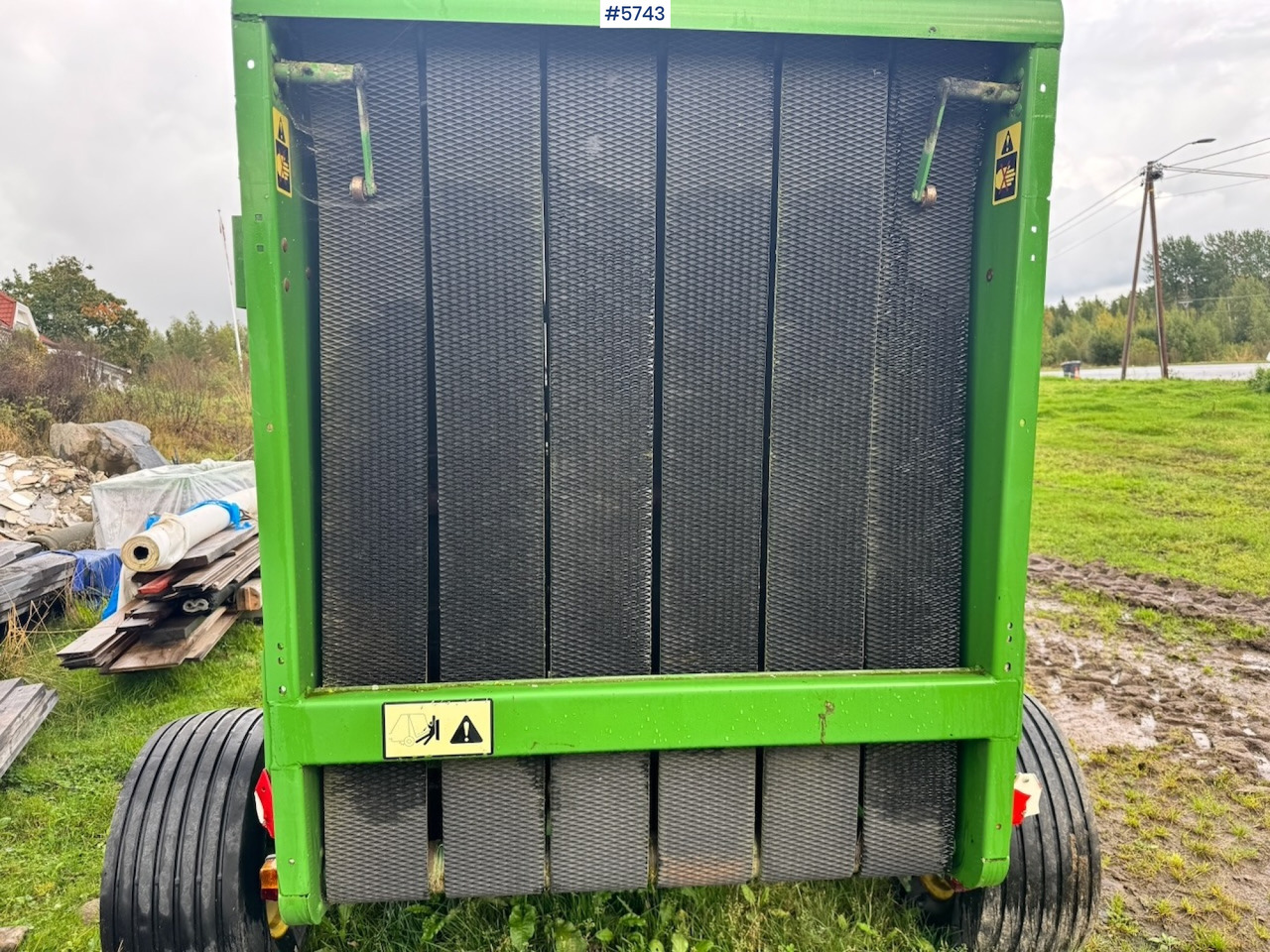 Maquinaria de henificación John Deere 550 Round Baler.: foto 8 Maquinaria de henificación John Deere 550 Round Baler.: foto 8