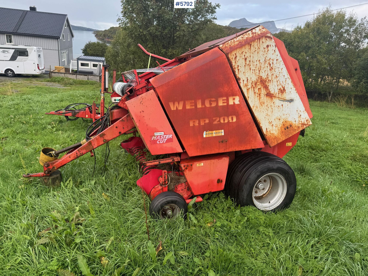Maquinaria de henificación Welger RP 200 Mastercut round baler. Partially repaired object.: foto 13 Maquinaria de henificación Welger RP 200 Mastercut round baler. Partially repaired object.: foto 13