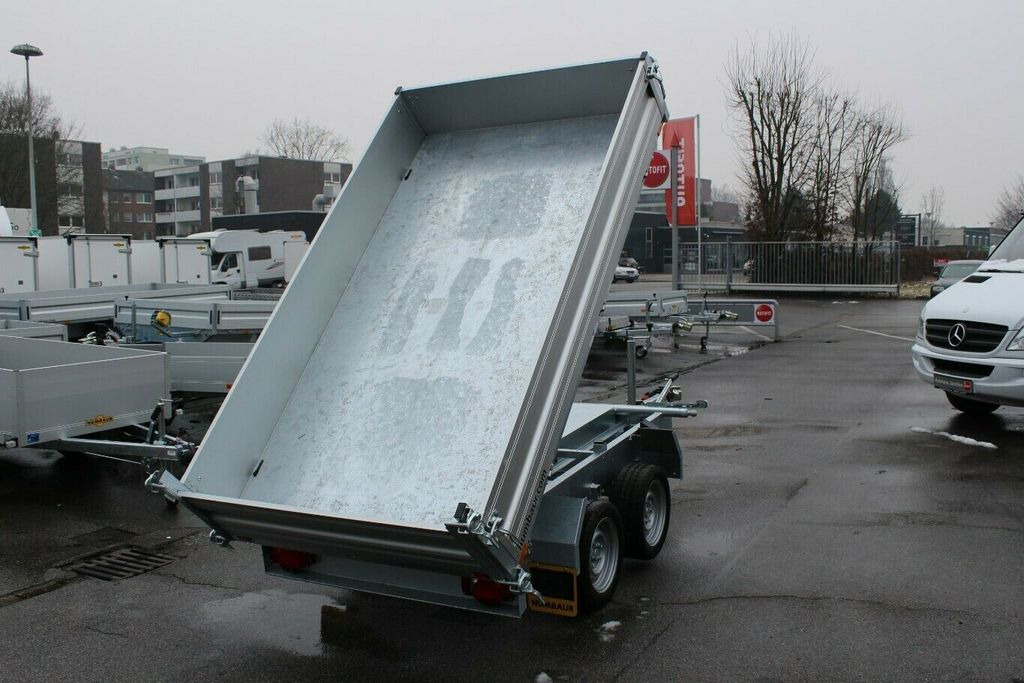 Humbaur HTK 2700.27 Alu E-Pumpe Kipper Dreiseitenkipper - Remolque volquete: foto 1 Humbaur HTK 2700.27 Alu E-Pumpe Kipper Dreiseitenkipper - Remolque volquete: foto 1