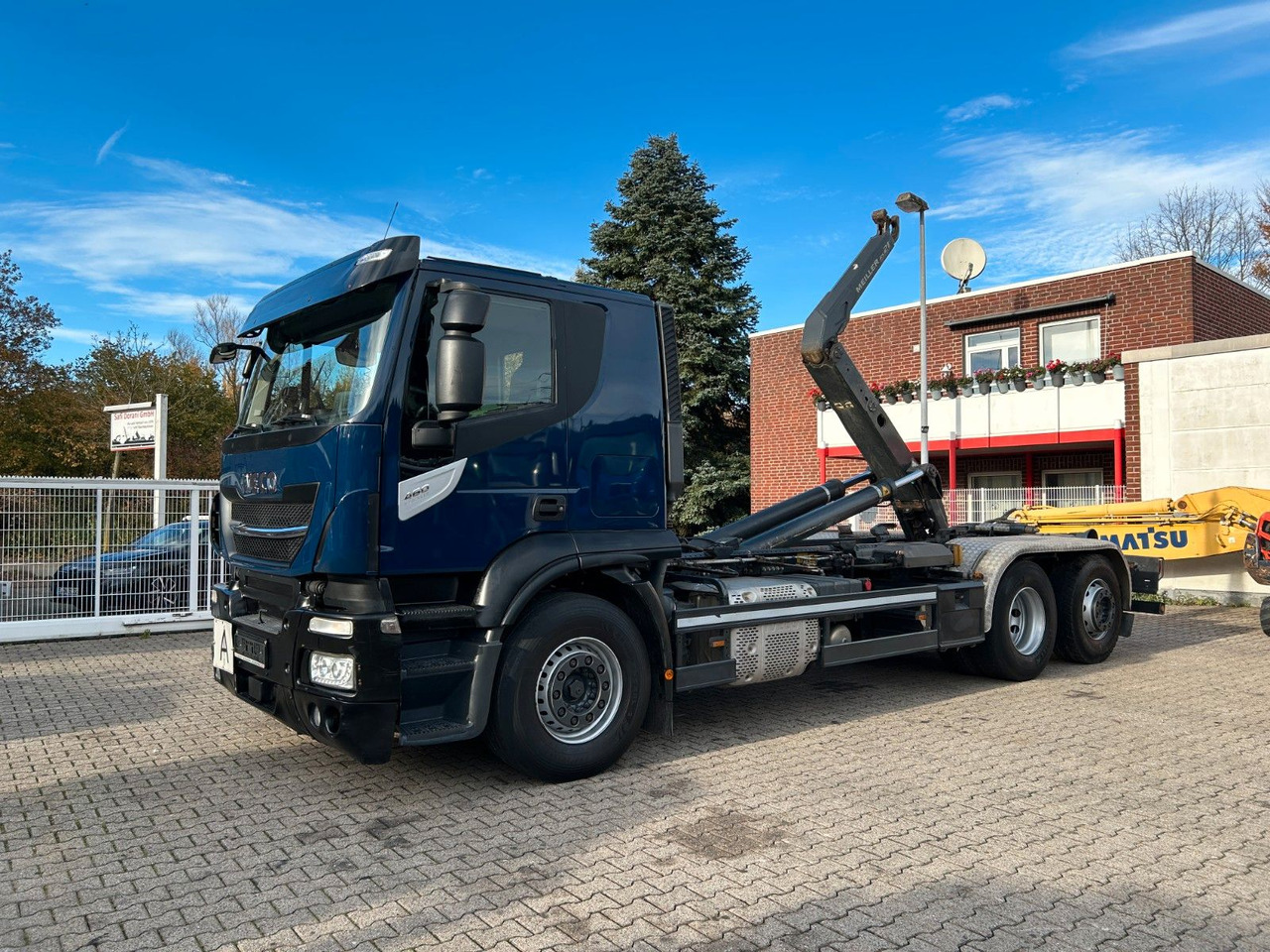 Iveco 460 Stralis MEILLER Abroller mit LIft-Lenkachse - Camión multibasculante: foto 4 Iveco 460 Stralis MEILLER Abroller mit LIft-Lenkachse - Camión multibasculante: foto 4