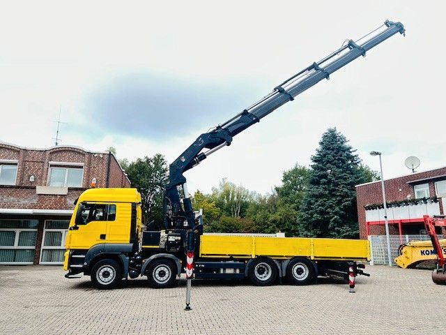MAN 35.420 Pritsche + HIAB 700EP5 Kran 8x2 - Camión grúa: foto 2 MAN 35.420 Pritsche + HIAB 700EP5 Kran 8x2 - Camión grúa: foto 2