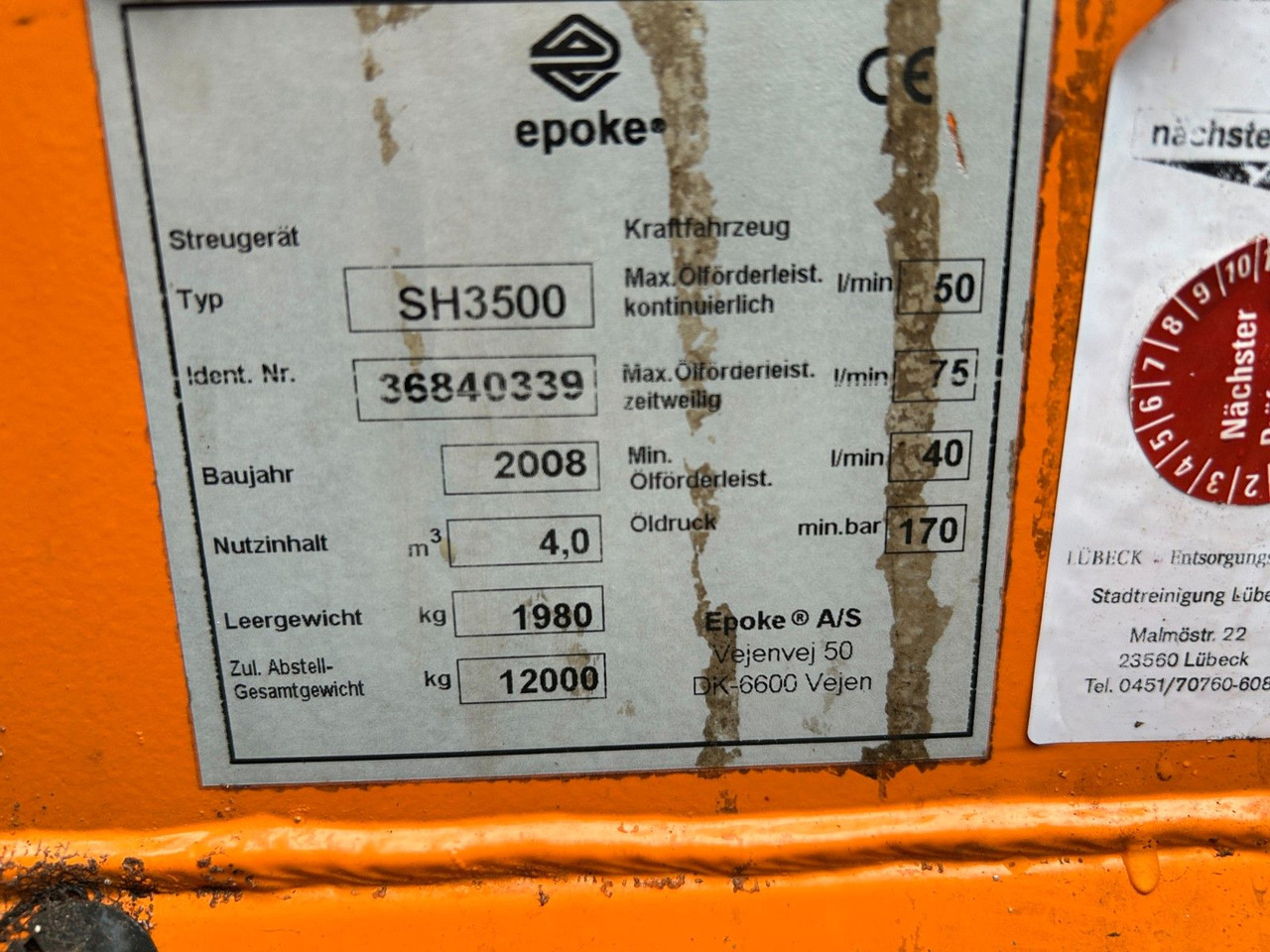 Camión multibasculante Mercedes-Benz 1824 Axor Abroller mit Schneeschild und Streuer: foto 22