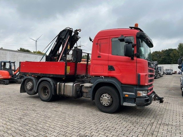 Scania 124 L 470 Pritsche + MKG HLK 201 HP 6x2 - Camión caja abierta, Camión grúa: foto 5 Scania 124 L 470 Pritsche + MKG HLK 201 HP 6x2 - Camión caja abierta, Camión grúa: foto 5
