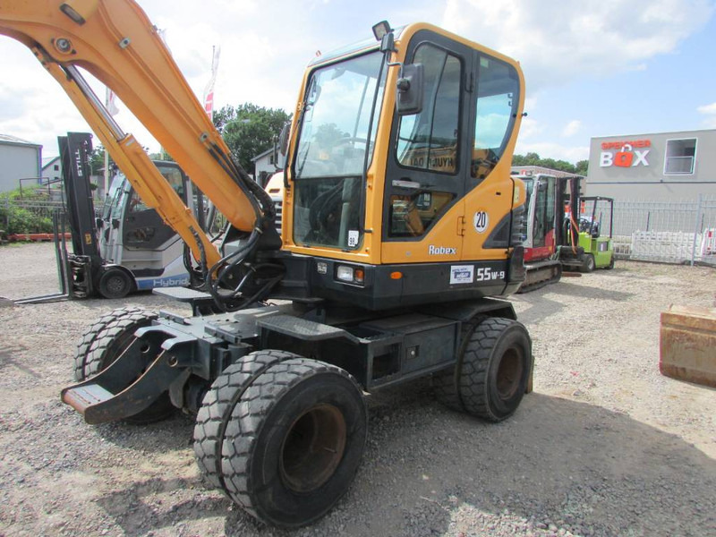 Hyundai Robex 55 W-9 Mobilbagger 34.000 EUR - Excavadora de ruedas: foto 2 Hyundai Robex 55 W-9 Mobilbagger 34.000 EUR - Excavadora de ruedas: foto 2