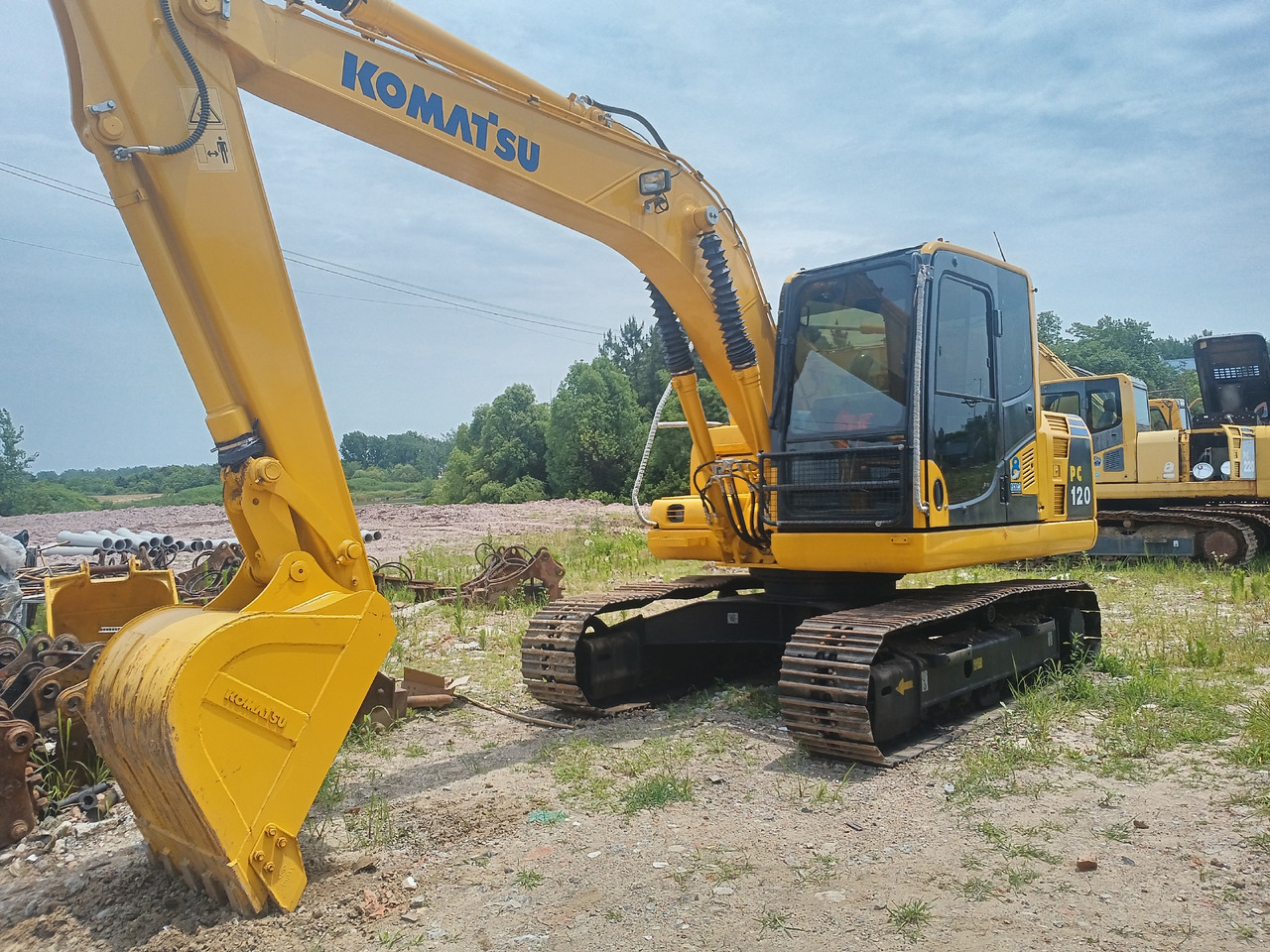 KOMATSU PC120 - Excavadora de cadenas: foto 5 KOMATSU PC120 - Excavadora de cadenas: foto 5