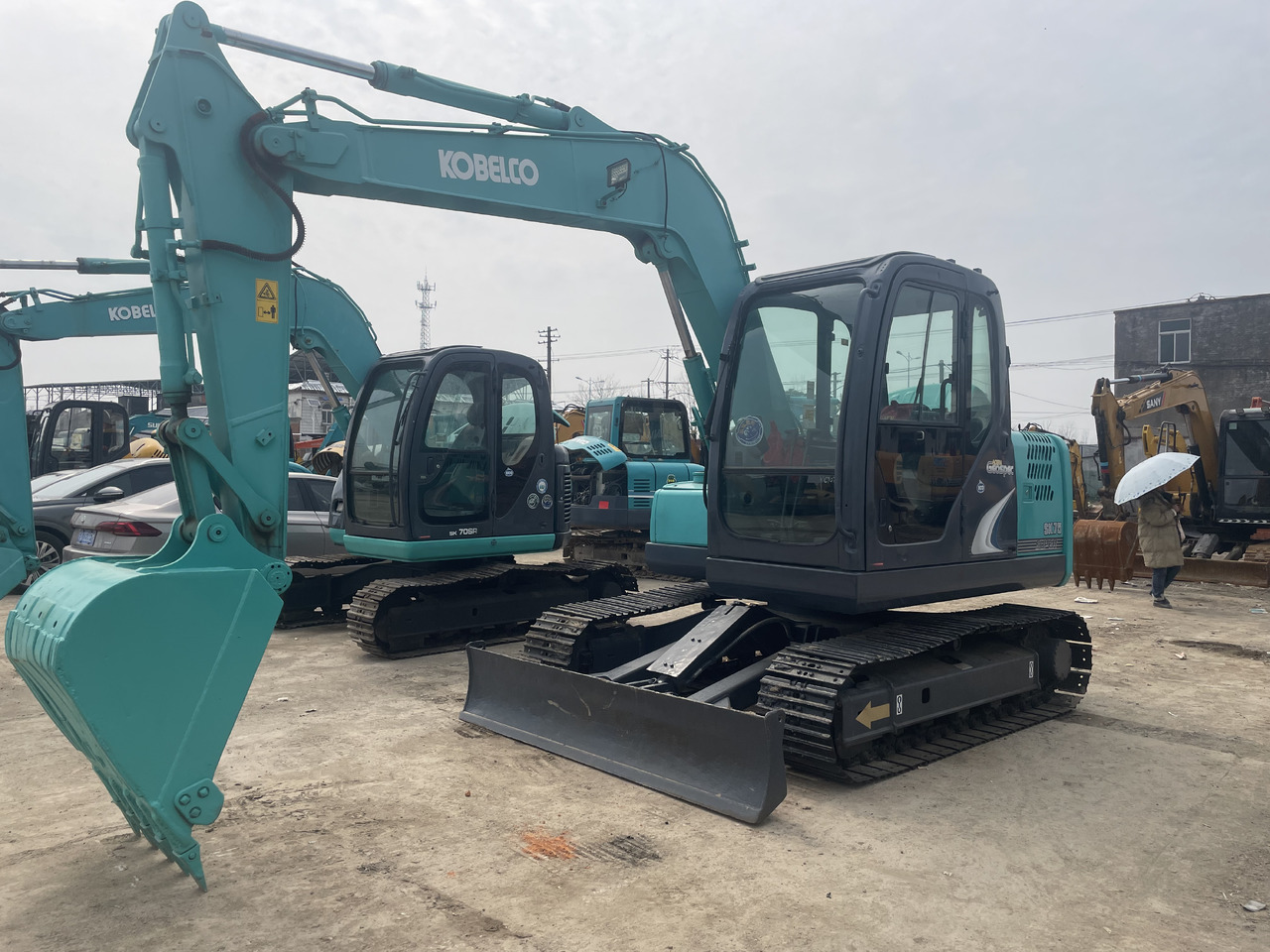 Kobelco SK 75 - Excavadora de cadenas: foto 4 Kobelco SK 75 - Excavadora de cadenas: foto 4