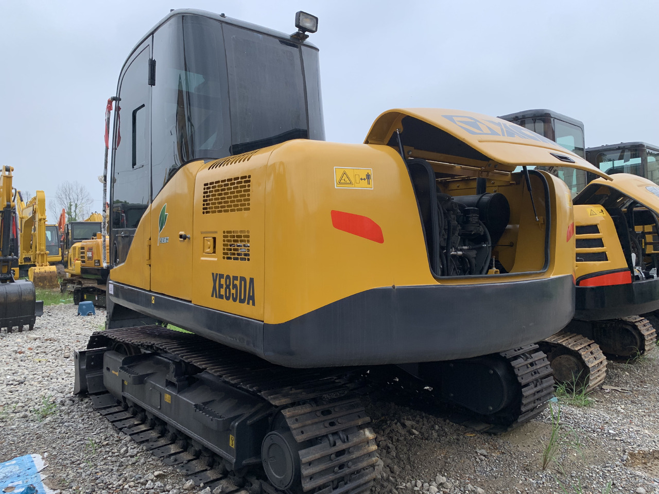 Miniexcavadora XCMG XE 85DA: foto 6