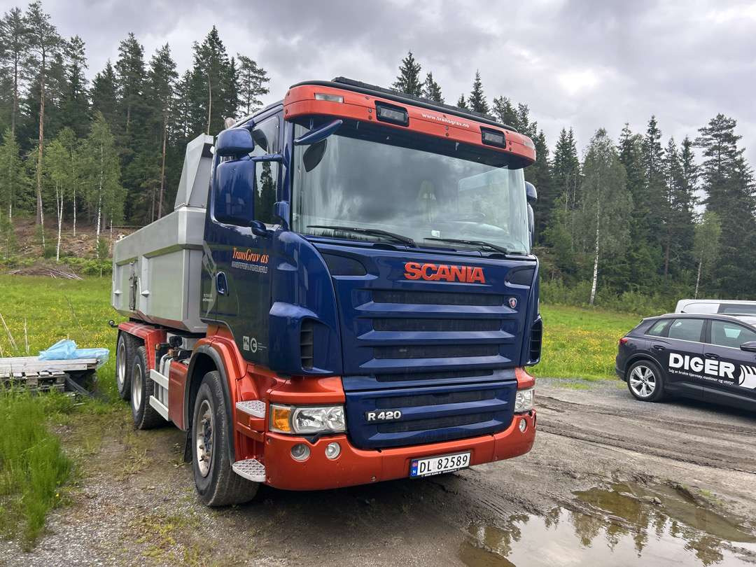 2008 Lastebil/dumper SCANIA R 420 CB6X2HNA EU-godkjent - Camión volquete: foto 2 2008 Lastebil/dumper SCANIA R 420 CB6X2HNA EU-godkjent - Camión volquete: foto 2