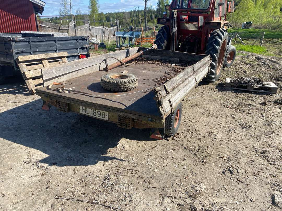 Traktorhenger Enkelt rep objekt med bra understell! - Maquinaria agrícola: foto 2 Traktorhenger Enkelt rep objekt med bra understell! - Maquinaria agrícola: foto 2