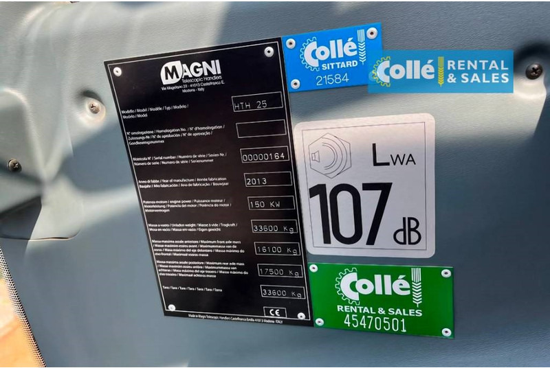 Manipulador telescópico MAGNI HTH 25.11 | 2013: foto 16