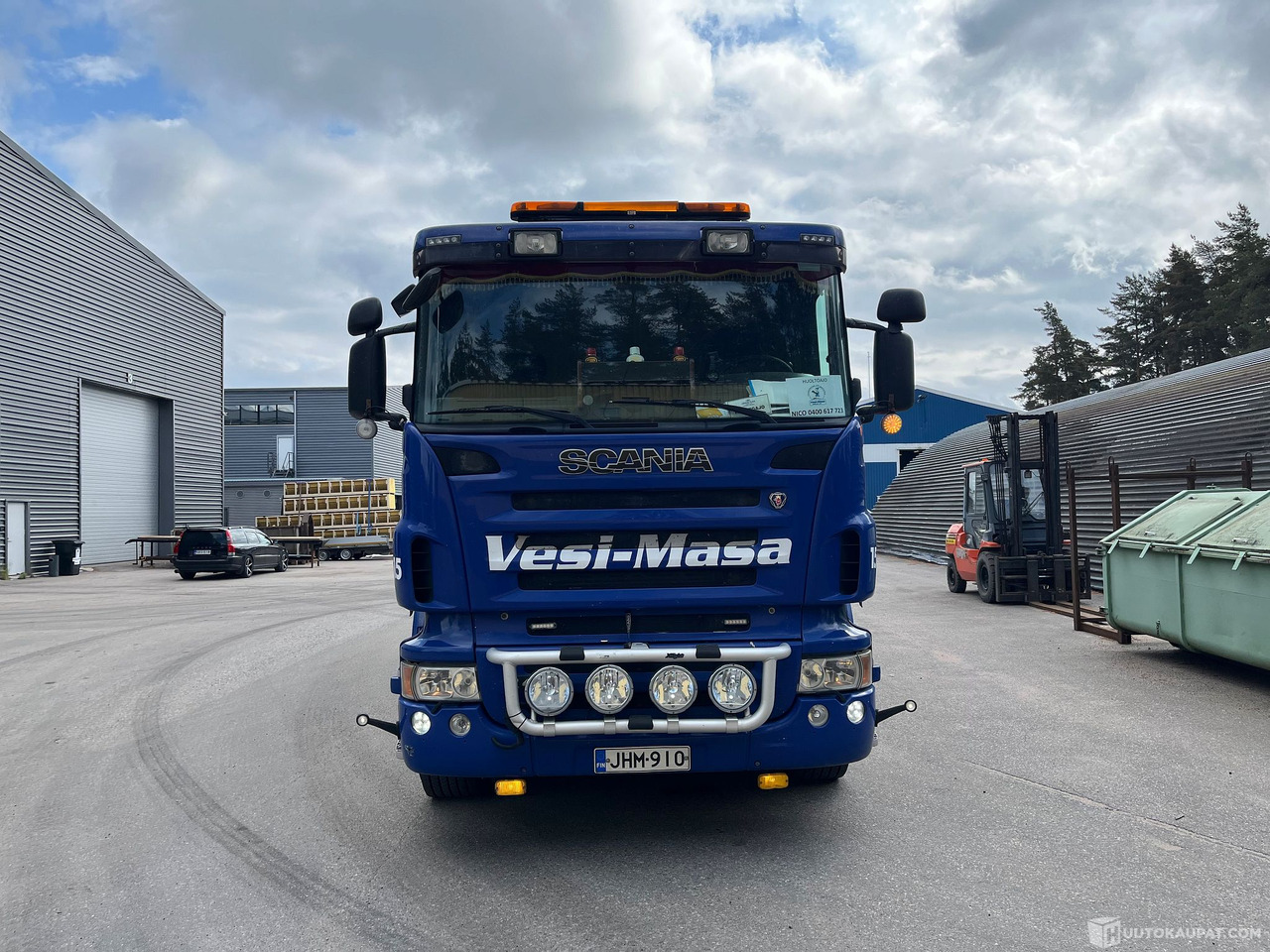 Scania R420 6X2, imu-paine kuorma-auto, 2008, Porvoo - Camión: foto 4 Scania R420 6X2, imu-paine kuorma-auto, 2008, Porvoo - Camión: foto 4