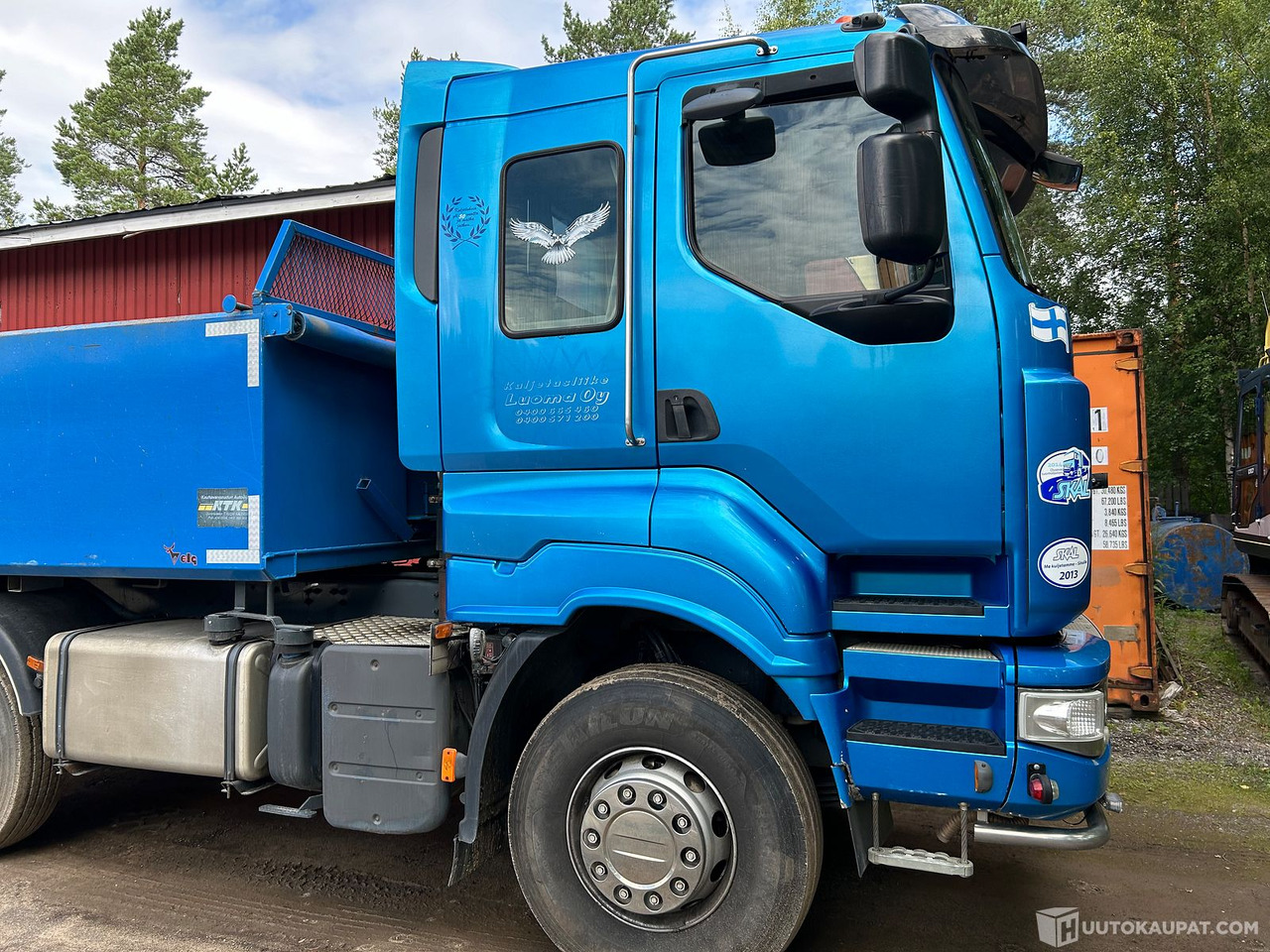 Sisu R500E 13M & Jyki 4-akselinen kasettiyhdistelmä, 2008, Kauhava - Camión: foto 4 Sisu R500E 13M & Jyki 4-akselinen kasettiyhdistelmä, 2008, Kauhava - Camión: foto 4
