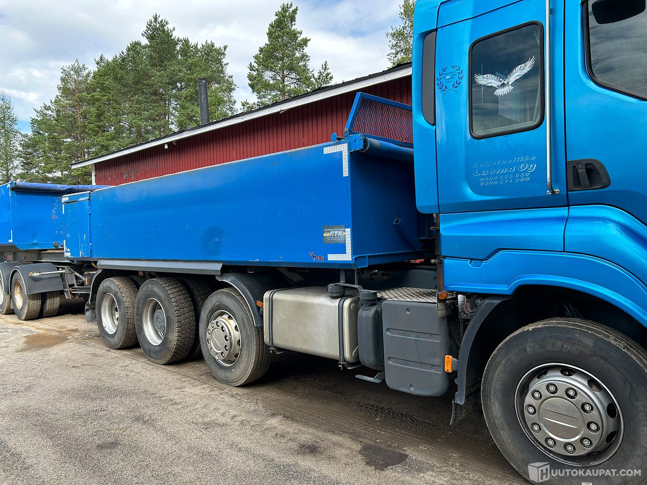 Sisu R500E 13M & Jyki 4-akselinen kasettiyhdistelmä, 2008, Kauhava - Camión: foto 2 Sisu R500E 13M & Jyki 4-akselinen kasettiyhdistelmä, 2008, Kauhava - Camión: foto 2