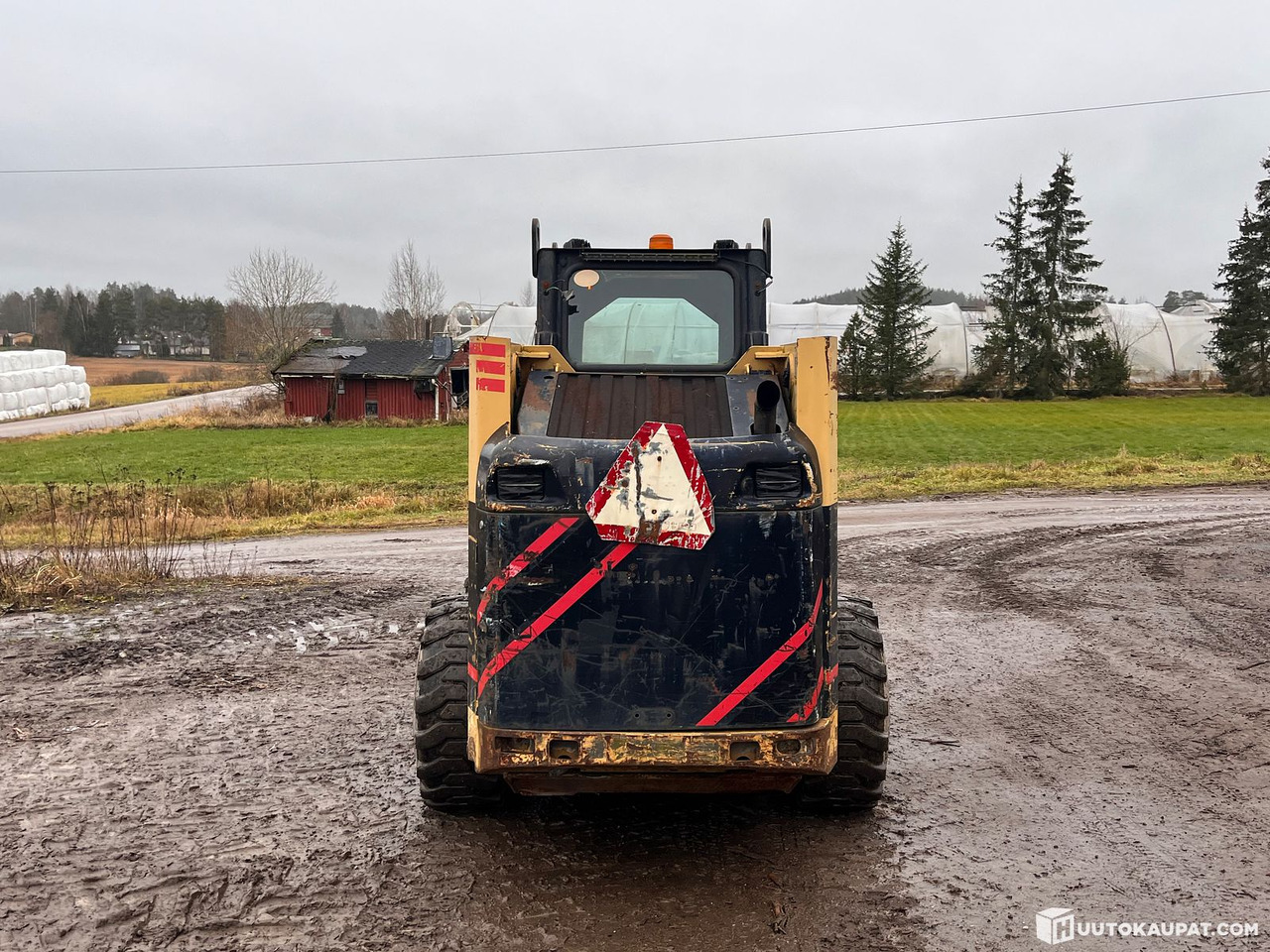 Cat 246 skid-steer loader with bucket and forks, 2002, Vihti - Minicargadora: foto 5 Cat 246 skid-steer loader with bucket and forks, 2002, Vihti - Minicargadora: foto 5
