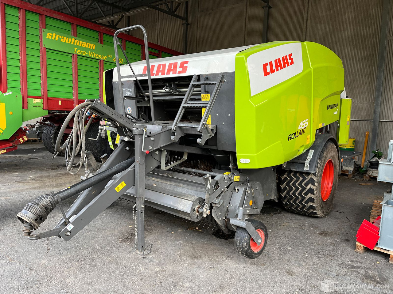 Claas 455 RC Uniwrap, 2021, MTK25, Tampere - Rotoempacadora, Encintadora de pacas: foto 2 Claas 455 RC Uniwrap, 2021, MTK25, Tampere - Rotoempacadora, Encintadora de pacas: foto 2