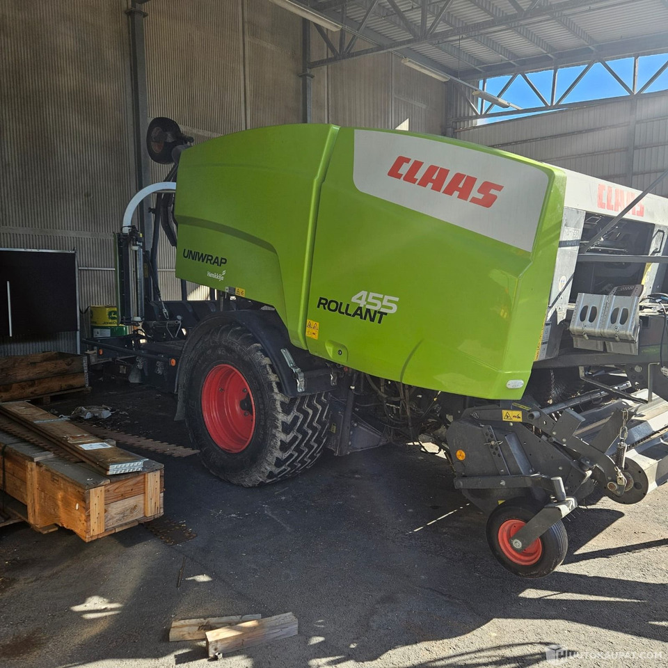 Claas 455 RC Uniwrap, 2021, MTK25, Tampere - Rotoempacadora, Encintadora de pacas: foto 3 Claas 455 RC Uniwrap, 2021, MTK25, Tampere - Rotoempacadora, Encintadora de pacas: foto 3