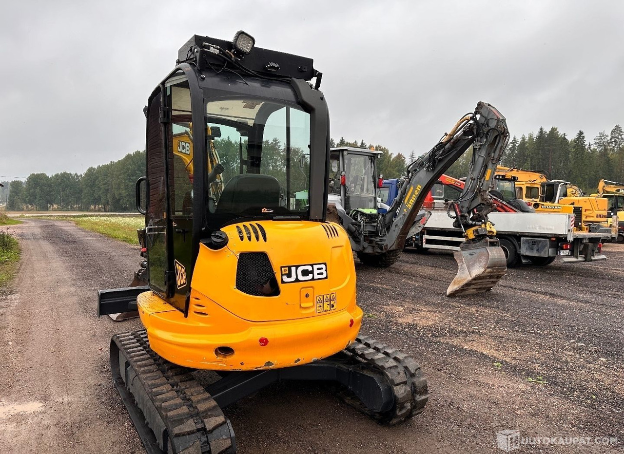 JCB 8035 ZTS, 2017, telakaivinkone pyörittäjällä, 3 755 h, Lahti - Miniexcavadora: foto 5 JCB 8035 ZTS, 2017, telakaivinkone pyörittäjällä, 3 755 h, Lahti - Miniexcavadora: foto 5
