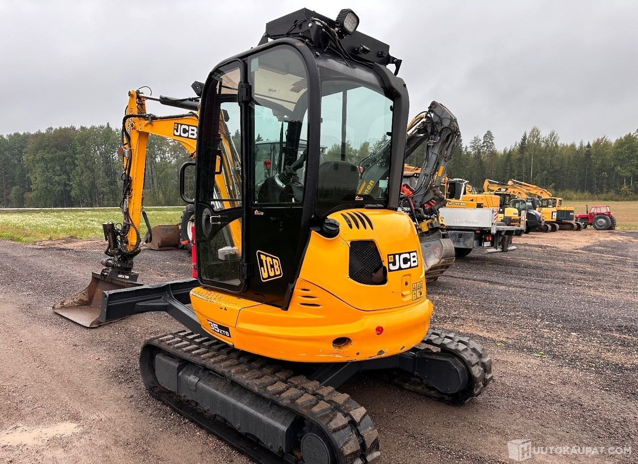 JCB 8035 ZTS, 2017, telakaivinkone pyörittäjällä, 3 755 h, Lahti - Miniexcavadora: foto 4 JCB 8035 ZTS, 2017, telakaivinkone pyörittäjällä, 3 755 h, Lahti - Miniexcavadora: foto 4