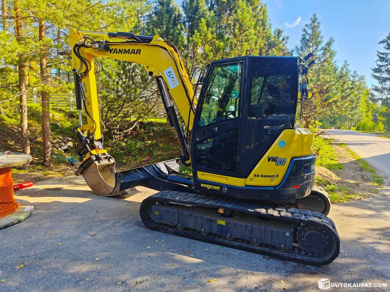 Kaivinkone Yanmar Vio80, 2022, Vantaa - Miniexcavadora: foto 1 Kaivinkone Yanmar Vio80, 2022, Vantaa - Miniexcavadora: foto 1