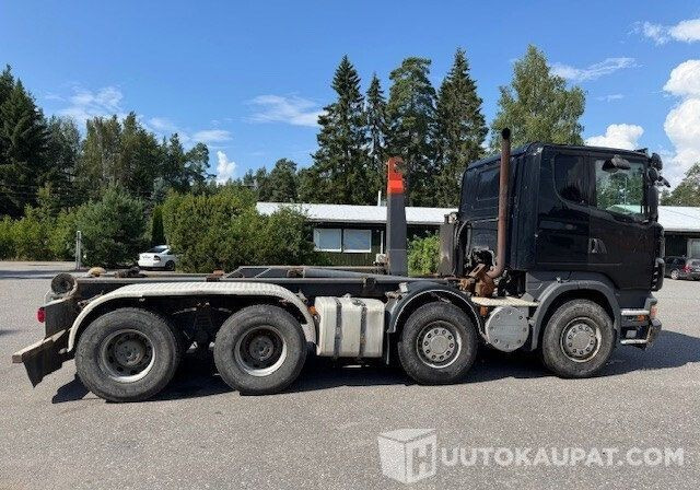 Scania R500 V8, Koukkulavakuorma-auto, 2010, Nakkila - Camión multibasculante: foto 4 Scania R500 V8, Koukkulavakuorma-auto, 2010, Nakkila - Camión multibasculante: foto 4