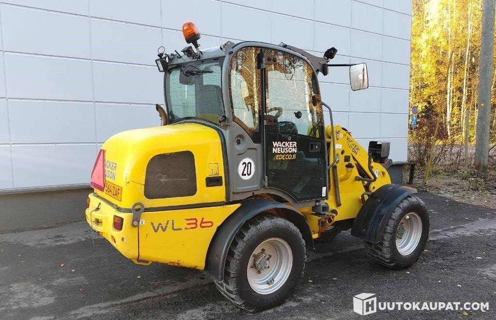 Wacker Neuson WL 36, 2014, 2,890 h Wheel Loader, Vantaa - Cargadora articulada: foto 4 Wacker Neuson WL 36, 2014, 2,890 h Wheel Loader, Vantaa - Cargadora articulada: foto 4