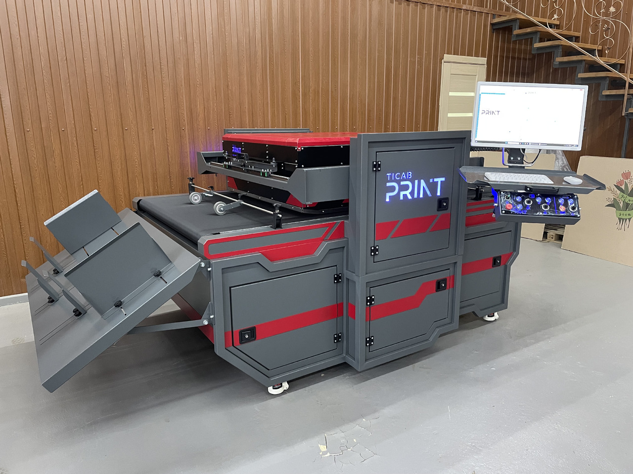 TICAB TITAN DOUBLE with TWO PRINT HEADS - Máquina de impresión: foto 1 TICAB TITAN DOUBLE with TWO PRINT HEADS - Máquina de impresión: foto 1